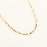 GOUD strass ketting