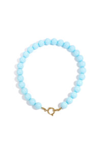 Zomer kralenketting baby blauw