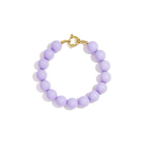 kralenarmband licht paars